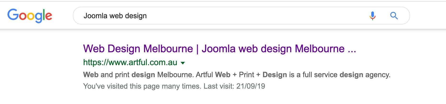 Joomla web design Google Search