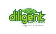 Logo design diligent landscaping