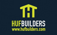 Logo design huf builders logo 2020